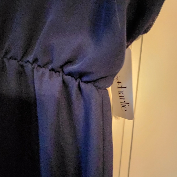 NWT CHARMING CHARLIE shiffon dress Blue Women's Sz Medium - Picture 5 of 9